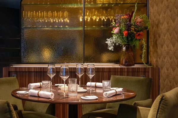 A plant-forward dish at Folia in Antwerp